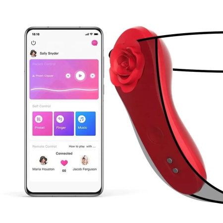 Смарт-вібратор у трусики Fun Town Caleo, надійне кріплення на магніті - фото №4