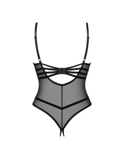 Боді Obsessive Roxelia crotchless teddy XL/2XL - фото №4