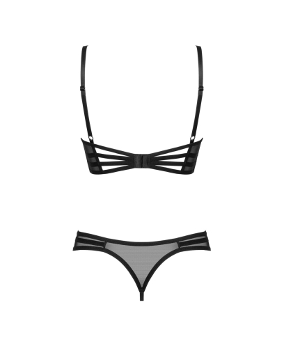 Комплект Obsessive Roxelia 2-pcs crotchless set M/L №4