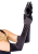 Довгі атласні рукавички Leg Avenue Extra Long Satin Gloves, One Size, чорні - фото