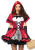 Еротичний костюм Червоної шапочки Leg Avenue Gothic Red Riding Hood XL, сукня, накидка - фото