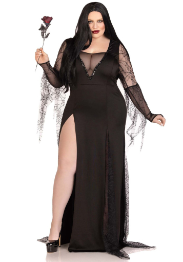 Костюм Мортіші Аддамс Leg Avenue Sexy Spooky Morticia 1X–2X №3