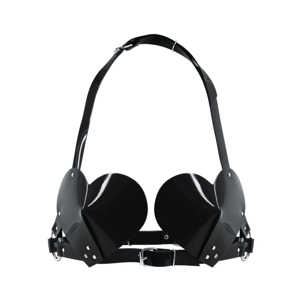 Ліф Серце Feral Feelings - Hearts Bra Black 