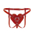 Трусики Серце для страпону Feral Feelings - Hearts Strap-on Belt Red - фото