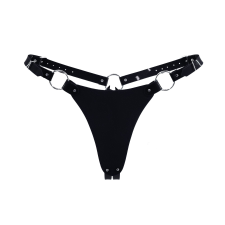 Трусики класичні Feral Feelings - String Bikini Black - фото