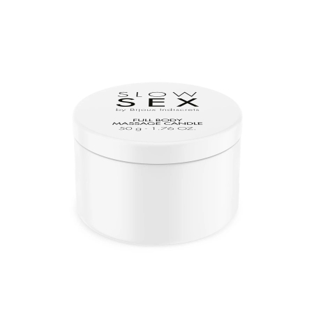 Масажна свічка Bijoux Indiscrets SLOW SEX Massage Candle (50 г) - фото №2