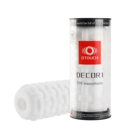 Мастурбатор Otouch DECOR 1-A, потовщений TPE, ефект всмоктування, спіральні виступи - фото №6
