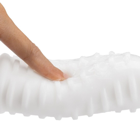 Мастурбатор Otouch DECOR 1-A, потовщений TPE, ефект всмоктування, спіральні виступи - фото №4