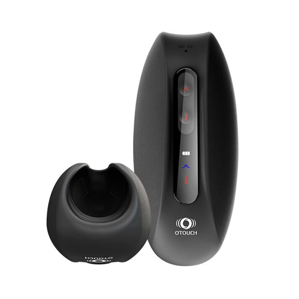 Мастурбатор Otouch DEVEN, осцилювальний майданчик, 6 режимів вібрації, 2 рівні нагріву, LED-екран - фото