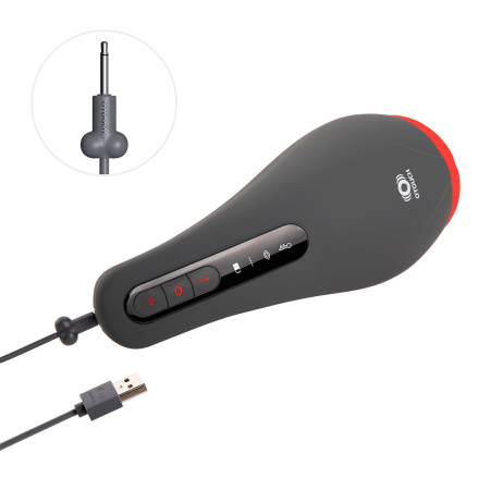 Мастурбатор Otouch AIRTURN 2, 6 режимів вібрації, 5 режимів всмоктування, 2 рівні підігріву - фото №9