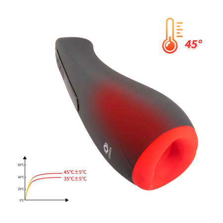 Мастурбатор Otouch AIRTURN 2, 6 режимів вібрації, 5 режимів всмоктування, 2 рівні підігріву - фото №8