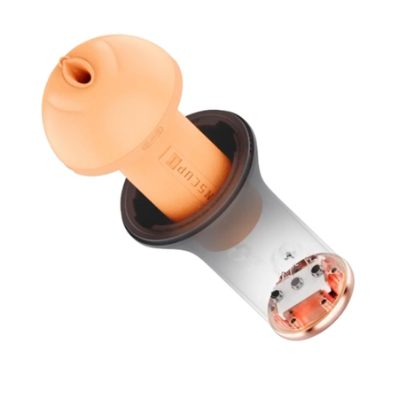 Мастурбатор Otouch INSCUP 1, 7 режимів вібрації, підігрів, вхід-вагіна, внутрішній 4D-канал - фото №5