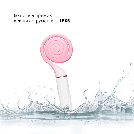 Пульсатор з вакуумною стимуляцією Otouch LOLLIPOP Pink - фото №6