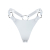 Трусики з натуральної шкіри Feral Feelings - String Bikini White - фото