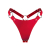 Трусики з натуральної шкіри Feral Feelings - String Bikini Red - фото