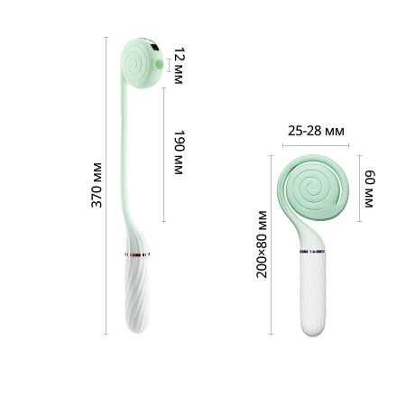 Пульсатор з вакуумною стимуляцією Otouch LOLLIPOP Teal - фото №2