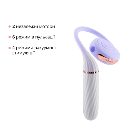 Пульсатор з вакуумною стимуляцією Otouch LOLLIPOP Purple - фото №3