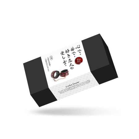 Шкіряні поножі Liebe Seele Wine Red Ankle Cuffs, знімний ланцюжок-кріплення - фото №10