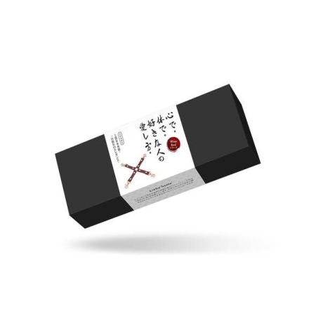 Шкіряна хрестовина Liebe Seele Wine Red Hogtie - фото №6