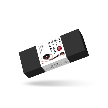 Шкіряний нашийник з повідцем Liebe Seele Wine Red Curved Collar, замок-сердечко - фото №10