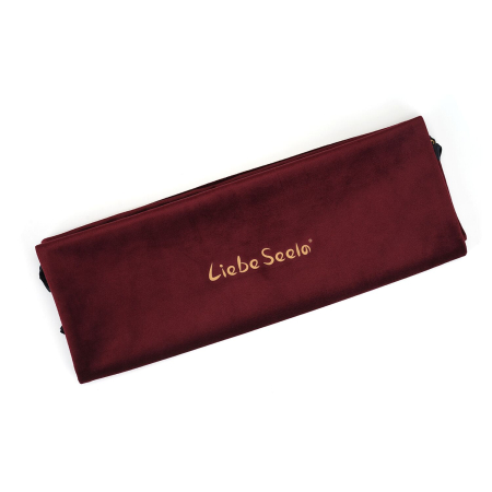 Оксамитовий мішечок для зберігання іграшок Liebe Seele Wine Red Large Storage Bag Oblong, 34х45 см - фото №2