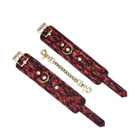 Наручники Liebe Seele Victorian Garden Wrist Cuff, кільця та з’єднувальний ланцюжок - фото №2