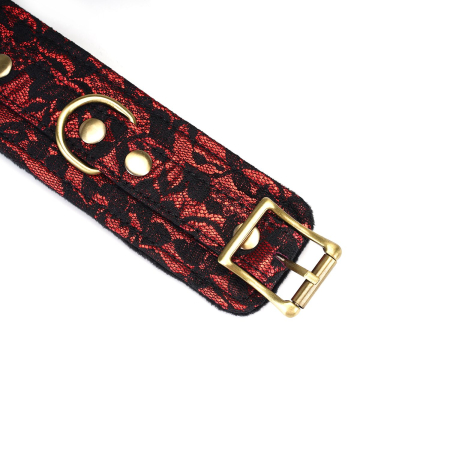 Наручники Liebe Seele Victorian Garden Wrist Cuff, кільця та з’єднувальний ланцюжок - фото №4