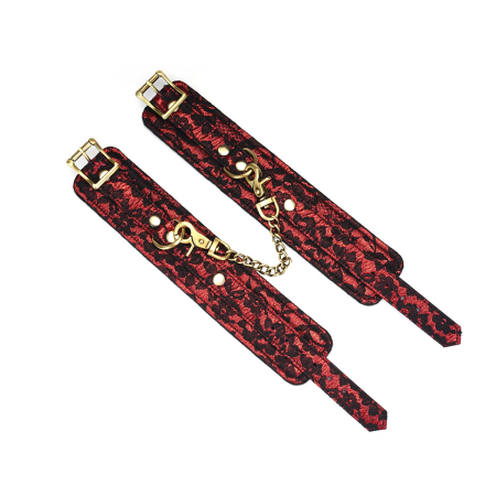 Наручники Liebe Seele Victorian Garden Wrist Cuff, кільця та з’єднувальний ланцюжок - фото №6