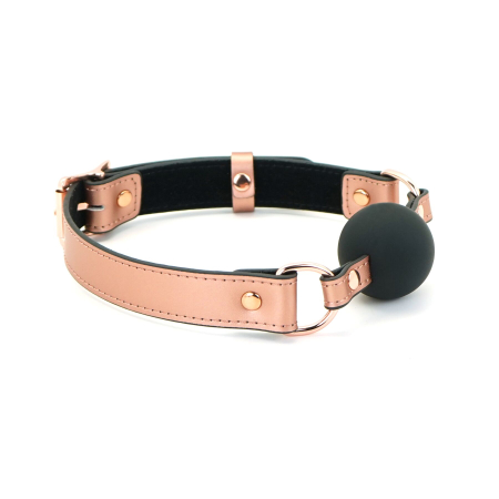 Кляп Liebe Seele Rose Gold Memory Ball Gag - фото №3