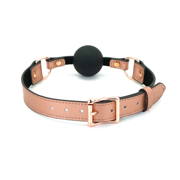 Кляп Liebe Seele Rose Gold Memory Ball Gag - фото