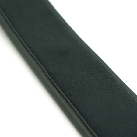 Широкий нашийник з повідцем Liebe Seele Rose Gold Memory Collar with Leash, натуральна шкіра - фото №9