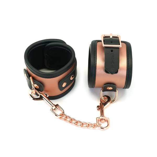 Наручники Liebe Seele Rose Gold Memory Wrist Cuff, натуральна шкіра, золото рожеве 