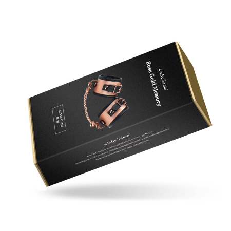 Поножі Liebe Seele Rose Gold Memory Ankle Cuffs, натуральна шкіра, рожеве золото - фото №12