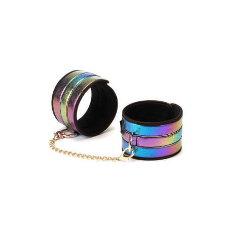 БДСМ-набір Liebe Seele Vivid Rainbow 8 Pieces Set, 8 аксесуарів, екошкіра на оксамитовій основі - фото №9