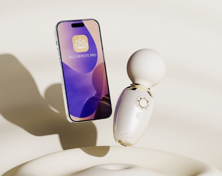 Смарт-вібромасажер Zalo – AVA Ivory White, 8 режимів, підігрів, дуже потужний та компактний - фото №6