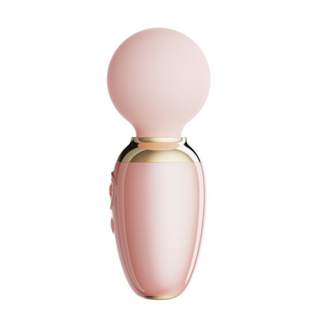 Смарт-вібромасажер Zalo – AVA Sakura Pink, 8 режимів, підігрів, дуже потужний та компактний - фото №3