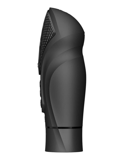 Компактна смарт секс-машина Zalo – Sesh Obsidian Black, 2 насадки, пульт ДК, кристал Swarovski - фото №7