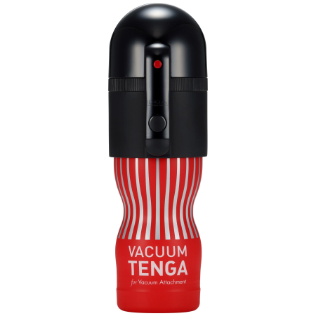 Вакуумна насадка Tenga VACUUM MAX + мастурбатор Tenga Vacuum Cup, 5 режимів роботи - фото №4
