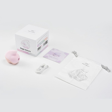 Вакуумний кліторальний смарт-стимулятор Magic Motion Unicorn Pink з вібрацією - фото №6