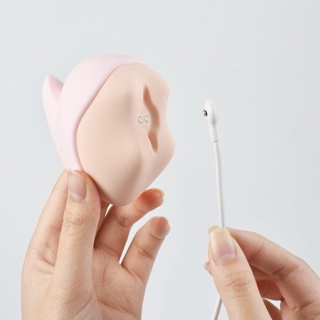 Вакуумний кліторальний смарт-стимулятор Magic Motion Unicorn Pink з вібрацією - фото №4