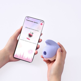 Вакуумний кліторальний смарт-стимулятор Magic Motion Unicorn Purple з вібрацією - - фото №9