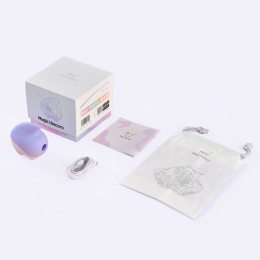 Вакуумний кліторальний смарт-стимулятор Magic Motion Unicorn Purple з вібрацією - - фото №7