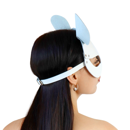 Шкіряна маска мишки Art of Sex - Mouse Mask, колір Білий - фото №2