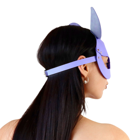 Шкіряна маска мишки Art of Sex - Mouse Mask, колір Лавандовий - фото №2