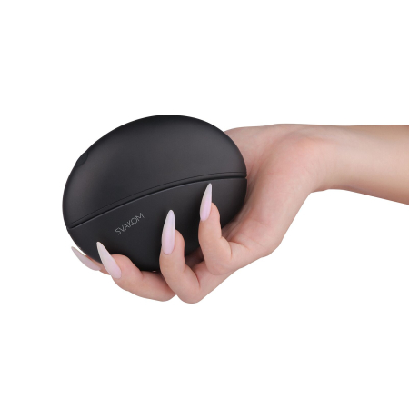 Вакуумний кліторальний смарт-стимулятор Svakom Pulse Galaxie Midnight Black, проєктор зоряного неба - фото №6