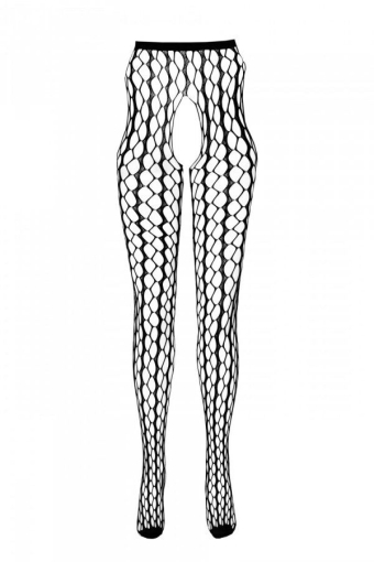 Еротичні колготки-бодістокінг Passion ECO S007 black - фото №3