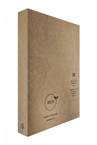 Еротичні колготки-бодістокінг Passion ECO S008 black, з імітацією панчіх та пояса - фото №7