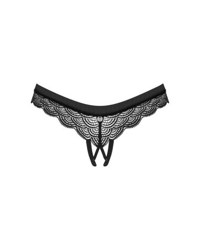 Трусики з доступом Obsessive Chemeris crotchless panties XL/2XL - фото №5