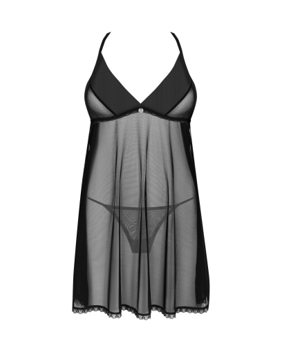 Пеньюар та трусики Obsessive Latinesa babydoll & thong M/L - фото №3