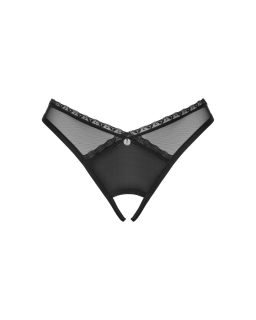 Трусики з доступом Obsessive Latinesa crotchless thong XS/S Новинка - - фото №5